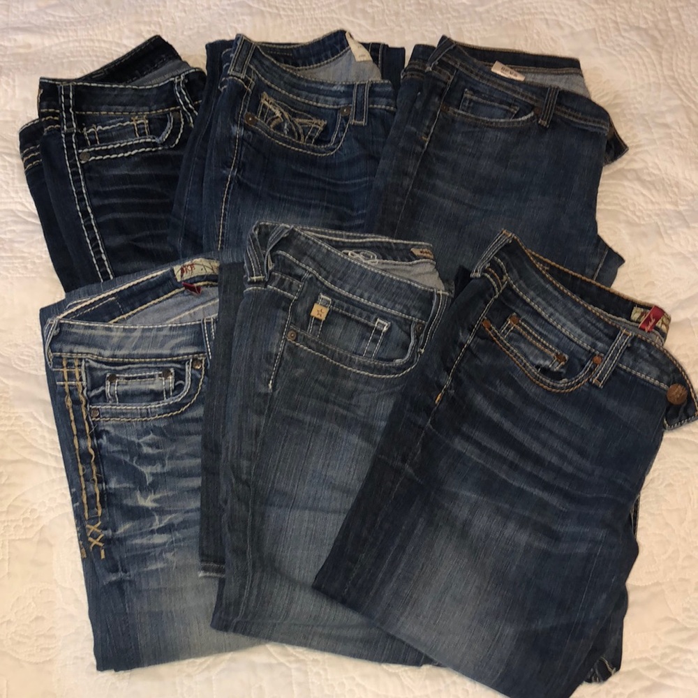 Buckle jeans long! inseam:xx-long waist:29-30